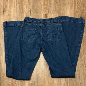 Kimes Lola Mid-Rise Flare Jeans